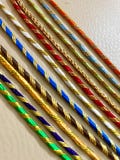 Braided Cord 2mm Round Gold Thread Indian Dori For Blouses 3 Yards product logo