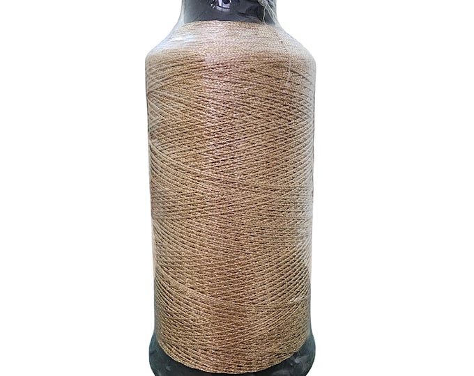 Metallic Braided Embroidery Thread Non Stretch 1 mm 500 Meters  1 Roll