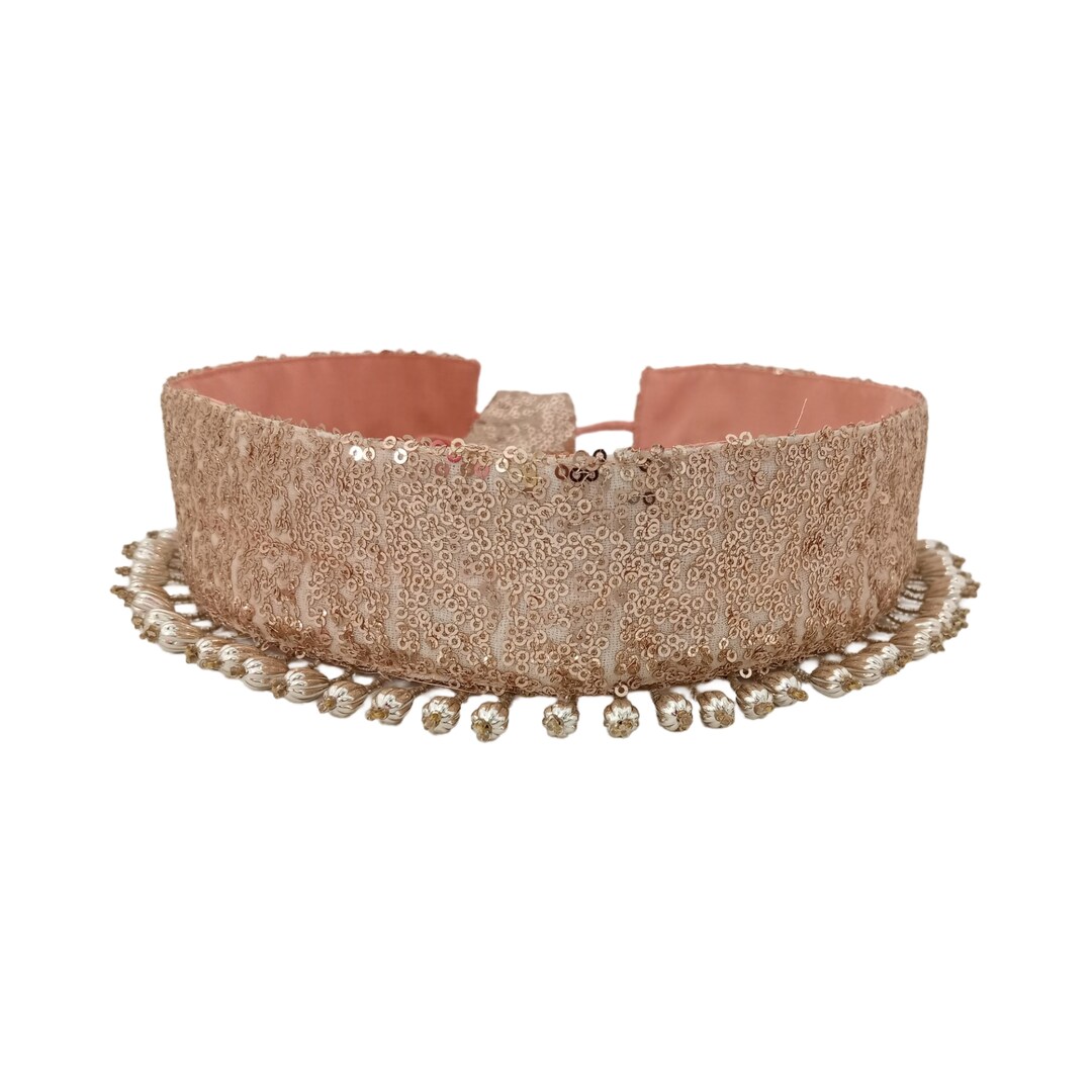 Rose Gold Belt Wedding Sash Sequins Sparkly Belts for Women Etsy