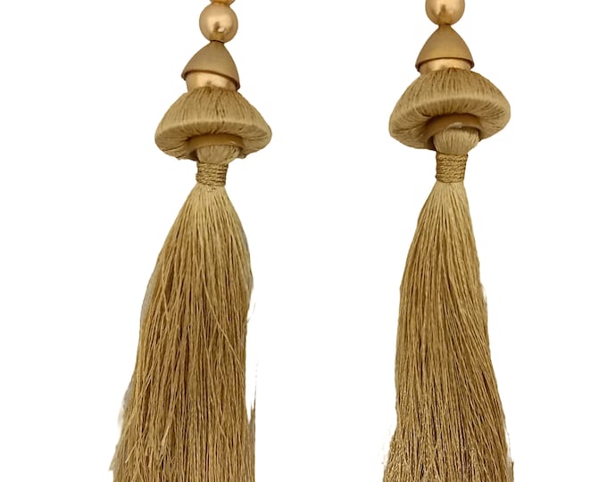 Beaded Tassels (Set of 2) - Stylish Blouse & Bag Charms