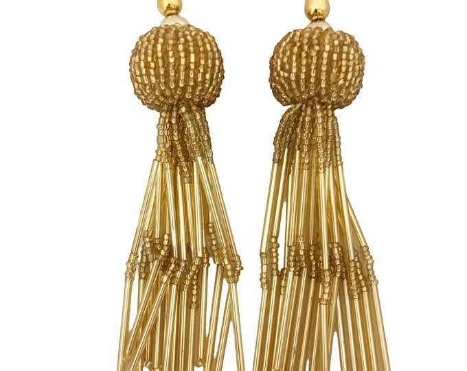 tassels for Indian wedding Clothing ornament handmade latkan Sewing accessories  (Set of 2 Tassels)