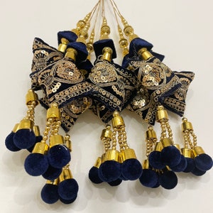 Latkan for Lehenga Blouse Gold Tassel for craft