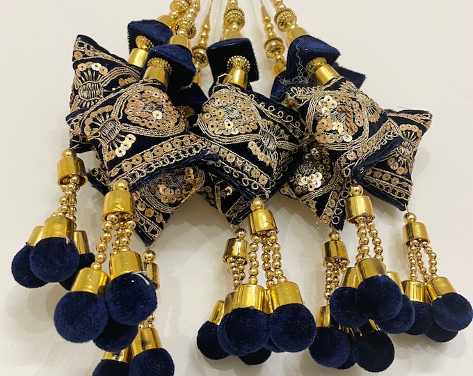 Latkan for Lehenga Blouse Gold Tassel for craft