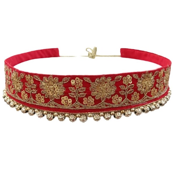 Lehenga Belt for women handmade saree belts with tie string
