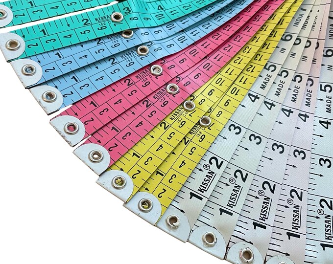 Measuring Tape Dual Scale Inches & Cm Tailor's Measurement Soft Ruler