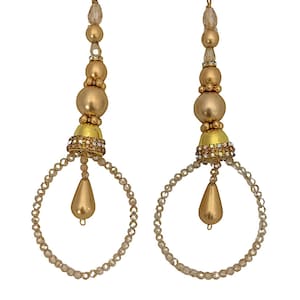 Indian Tassels for ethnic Outfit Crafting and home decor Accessories (Set of 2 Tassels)