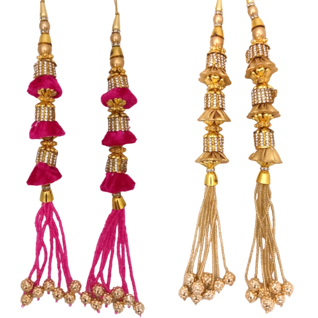 Multicolor - Handmade Latkan/Tassels for Clothing 08