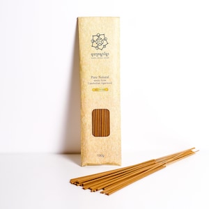 Crassna Khmer Cambodian Agarwood Incense Stick - 100g - Gold
