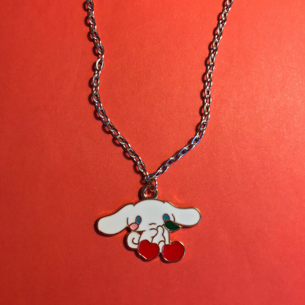 Kawaii Necklace Cute Cinnamoroll Necklace Etsy