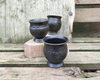 Mead cup, wine cup with foot, cup, drinking cup