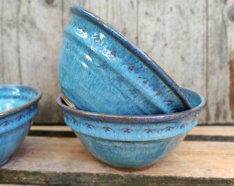 Small bowl, cereal bowl, dish, for everything in turquoise, bowl, soup bowl