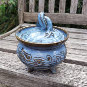tin, lidded jar, sugar bowl, miscellaneous pot