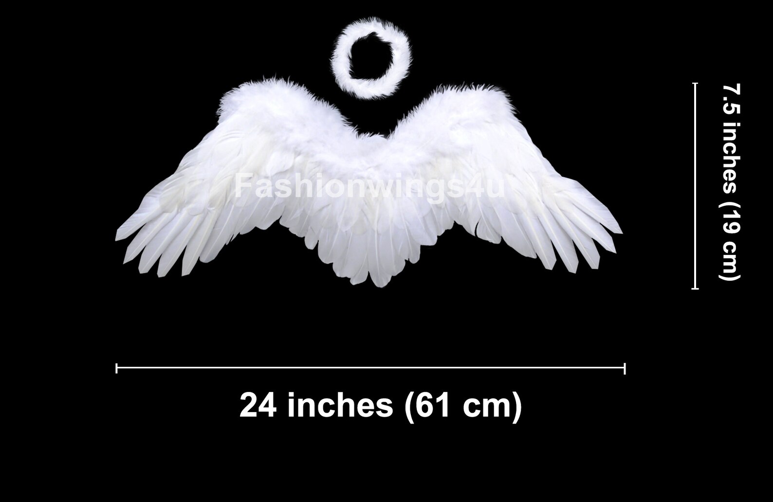 Fashionwings Angel of Desire Medium White Feather Angel - Etsy