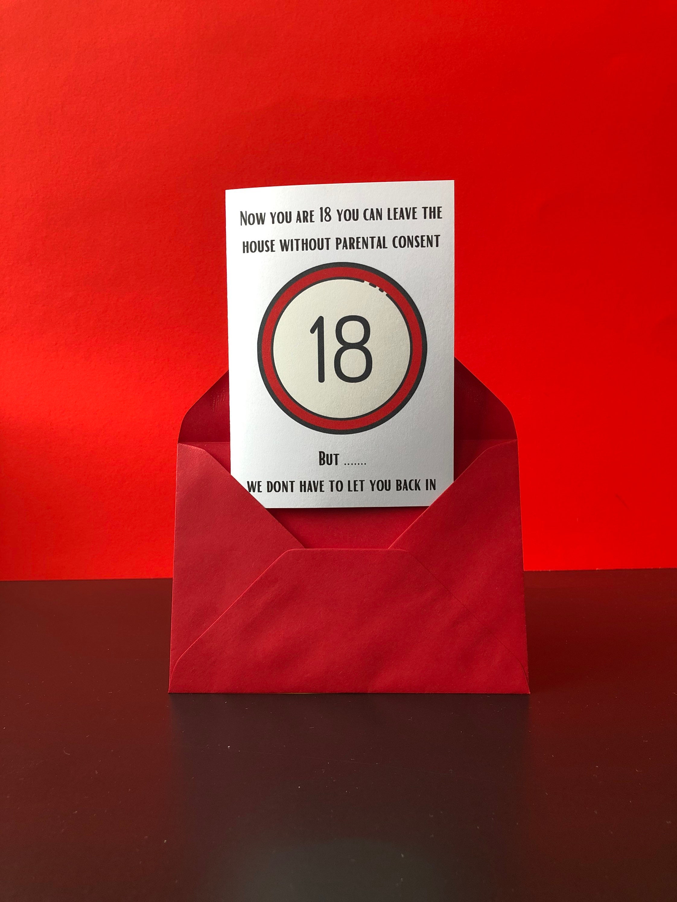 Funny 18th Birthday Card 18th Birthday Gifts 18th Birthday - Etsy Funny 18th Birthday Card 18th Birthday Gifts 18th Birthday - Etsy