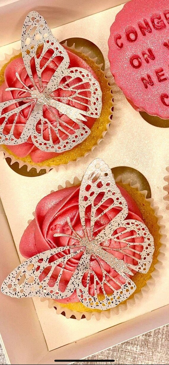 Butterfly cupcake toppers cake toppers butterfly cake Etsy