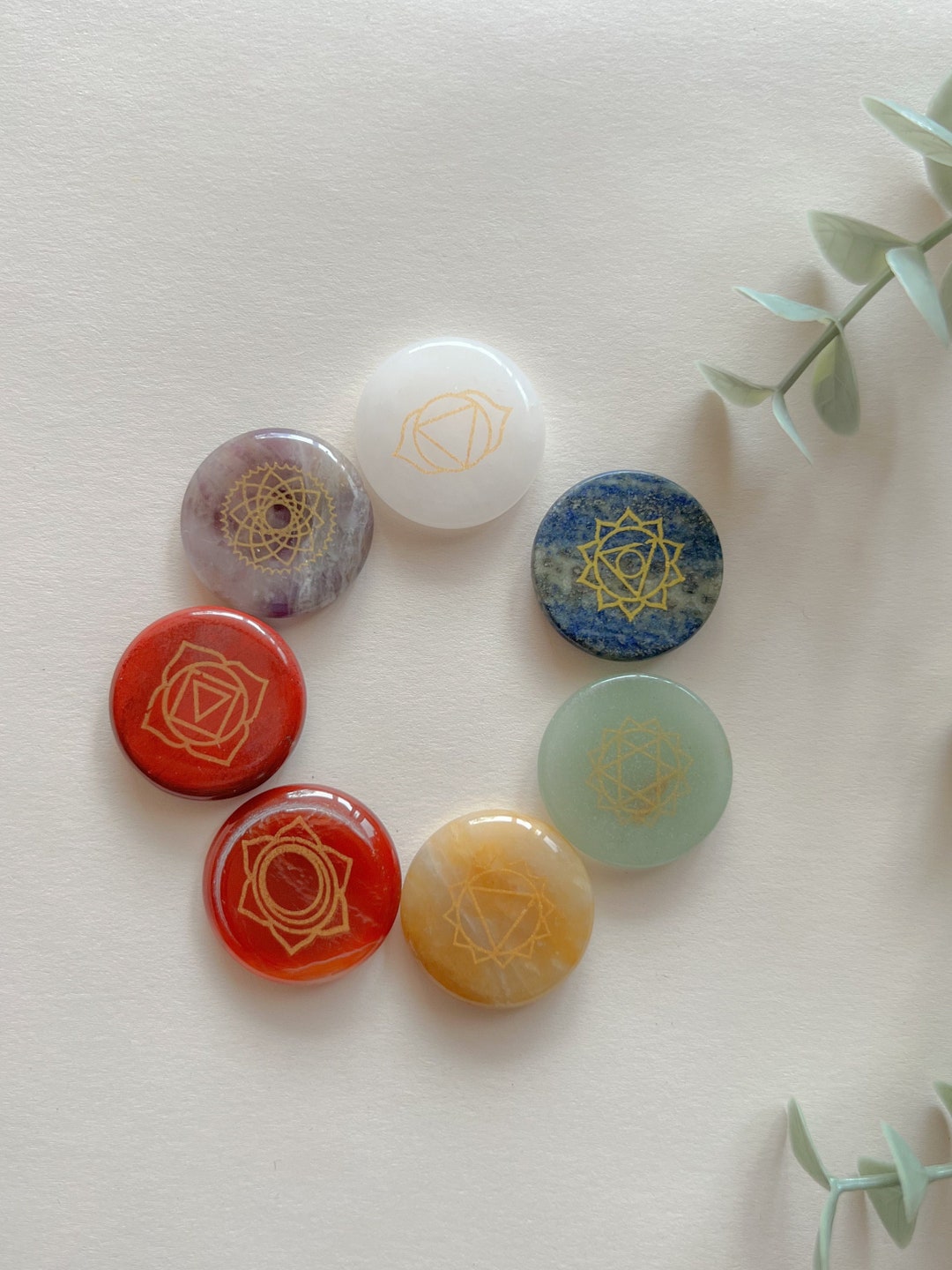 Chakra Crystal Discs