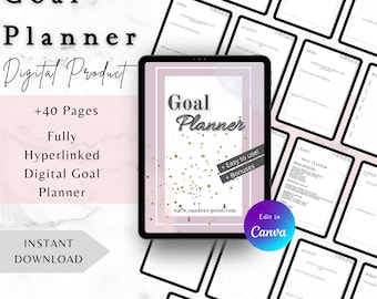 Notion Template, Goal Planner