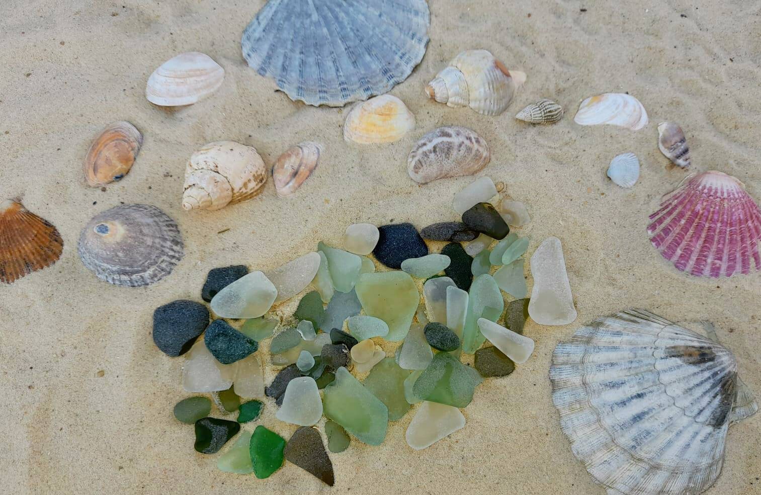 Genuine Sea Glass Isle Of Wight Beaches Hand Picked Premium Etsy