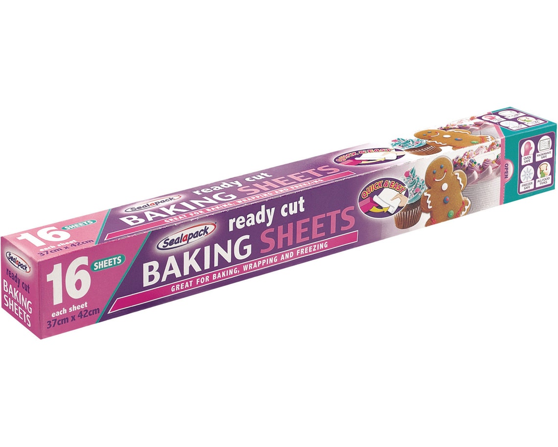 Baking Paper GreaseProof Paper Ready Cut Baking Sheets Etsy