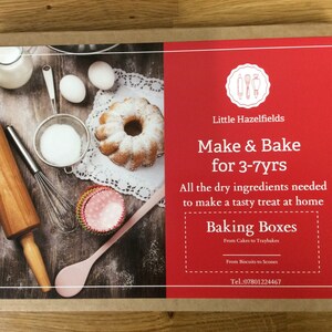 Easter Bunny Make & Bake Biscuits 2026 (Baking Box)