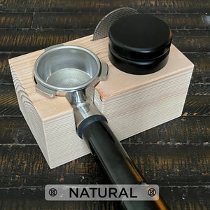 Portafilter Tamping Station with Puck Screen Holder