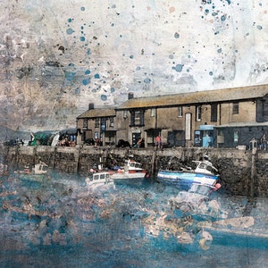 Original Lyme Regis Kunstwerk, Lyme Regis Print, Lyme Regis Kunst, Lyme Regis Kunstwerk, Digital Drucke, Digitale Kunstwerke