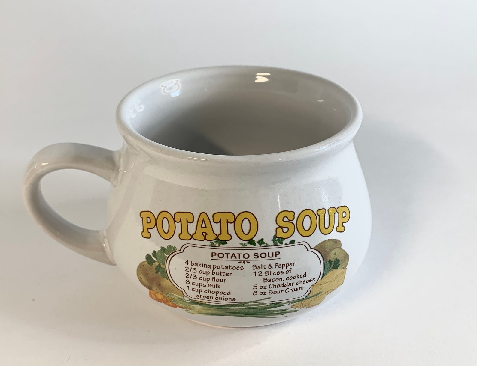 Vintage Soup Recipe Soup Bowls Etsy