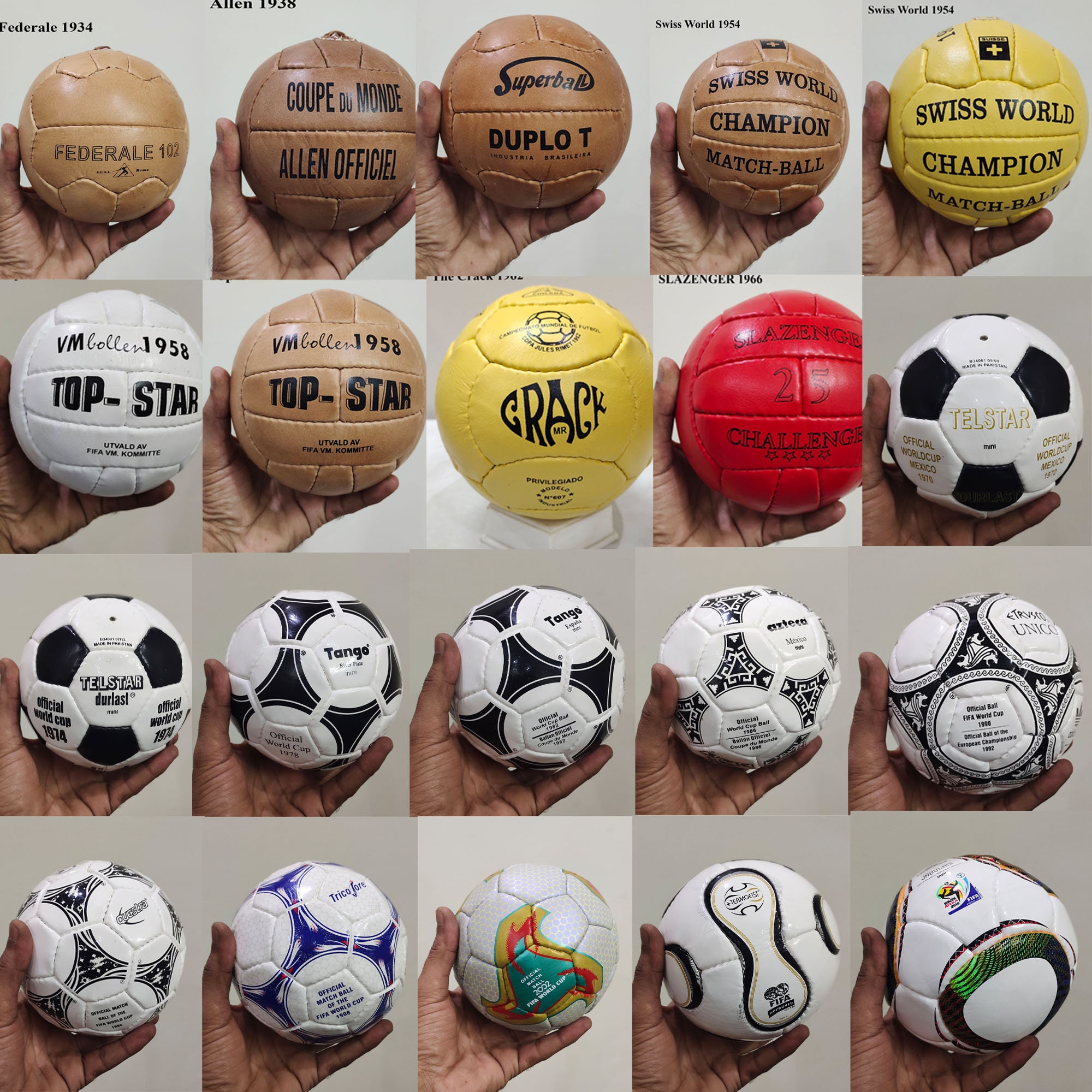 Paquete raro Copa Mundial Mini Balones de Fútbol l Tamaño 1 l - Etsy España