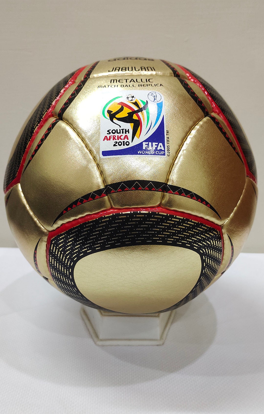 Jabulani Golden Soccer Ball FIFA World Cup Match Ball Etsy
