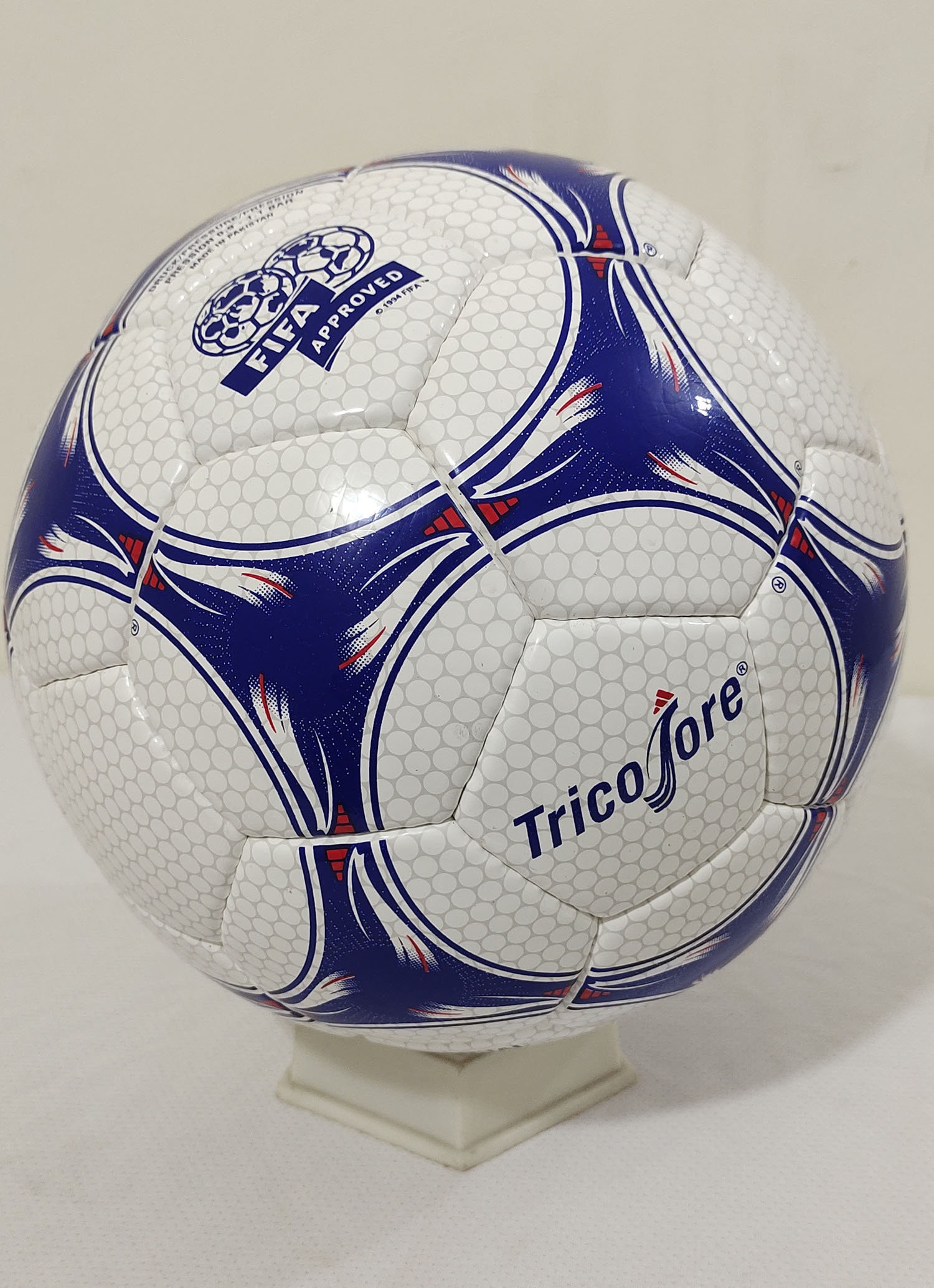 Tricolore Official Match Ball Equipment World Cup 1998 -  Denmark