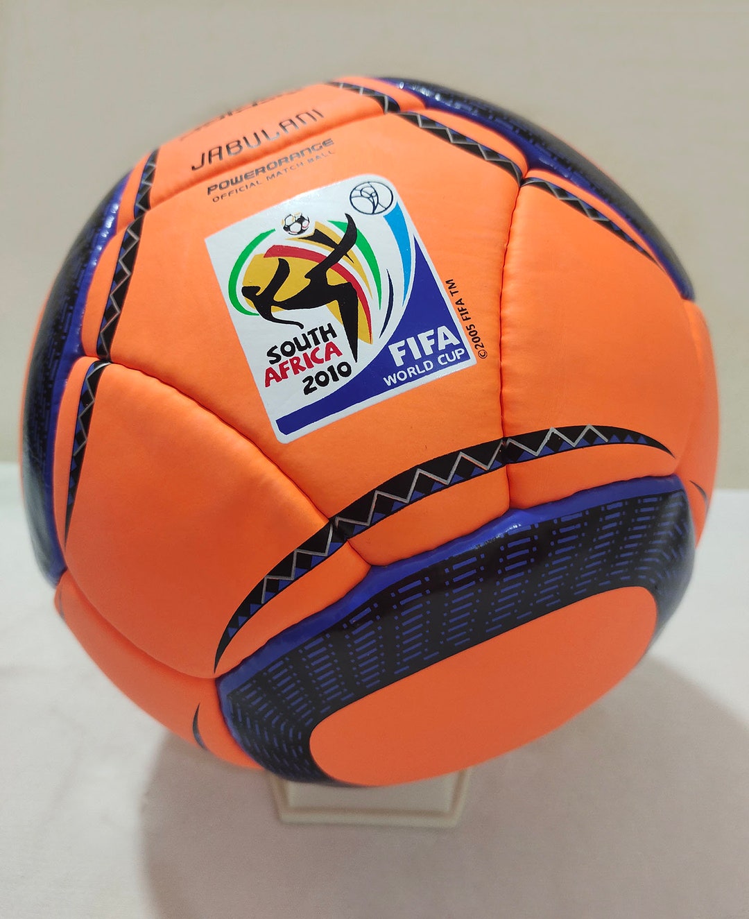 gå på pension Bryggeri forkæle Jabulani Orange Soccer Ball FIFA World Cup Match Ball - Etsy Israel