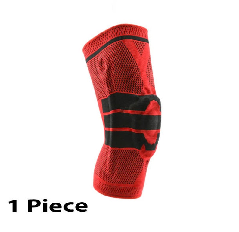 Silicon Padded Basketball Knee Pads Elastic Patella Brace Etsy