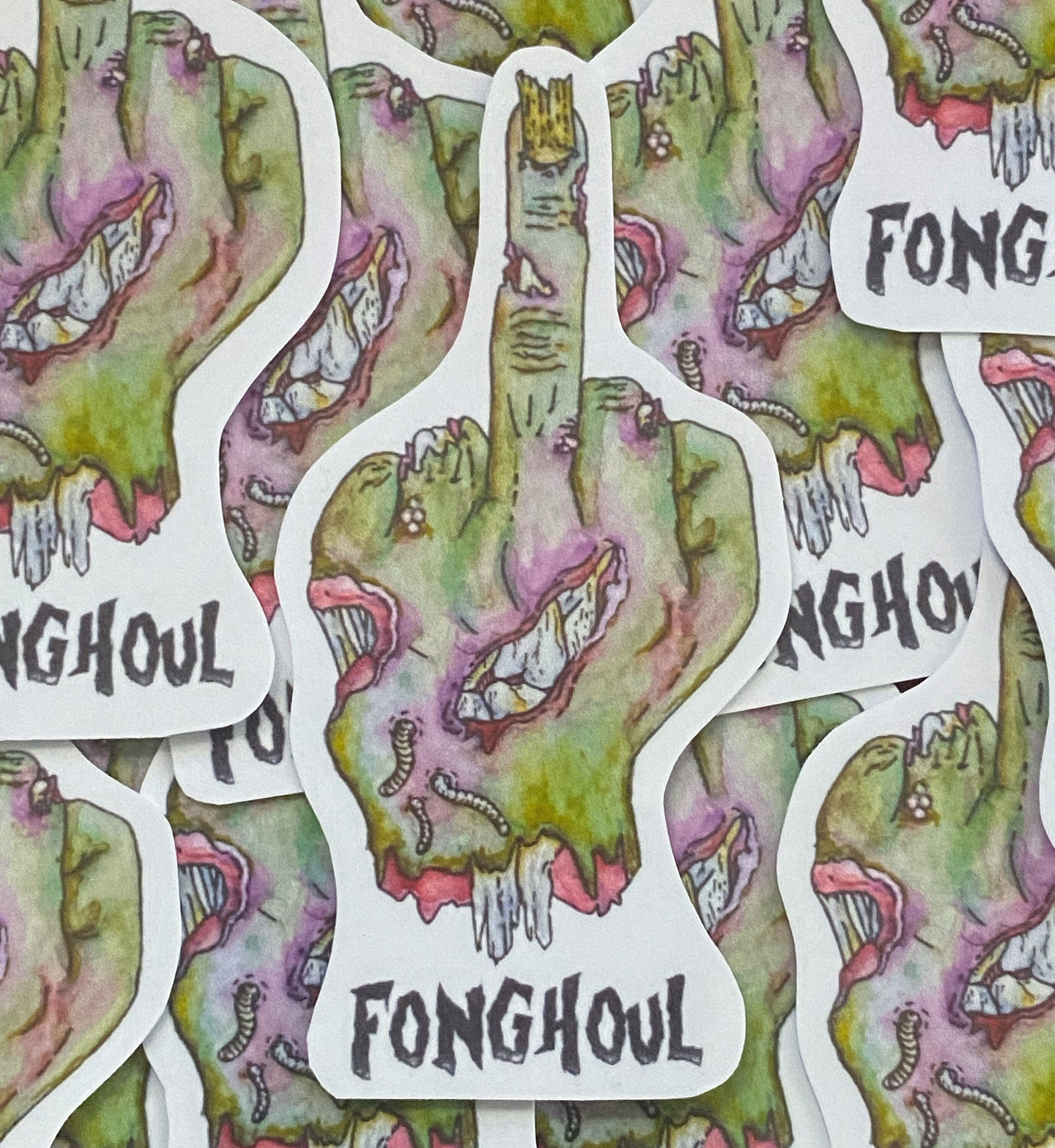 Fonghoul Sticker - Etsy