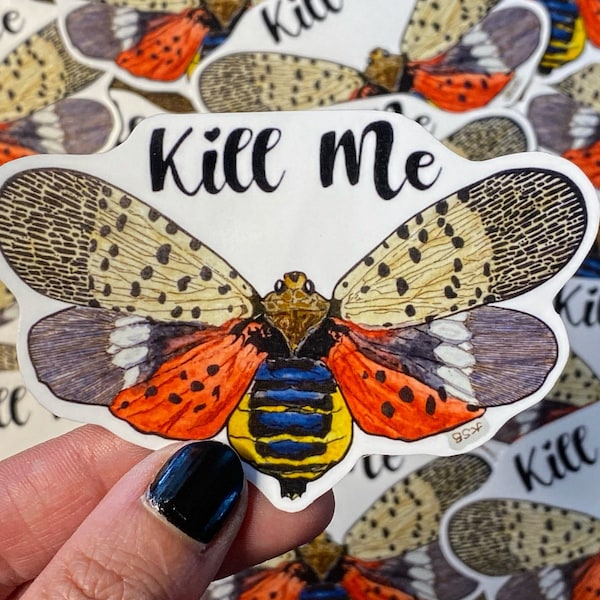 Spotted Lanternfly Sticker