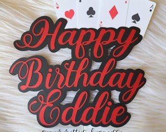 Casino Cake Etsy