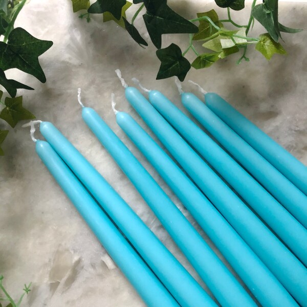 Colored Taper Candles Etsy