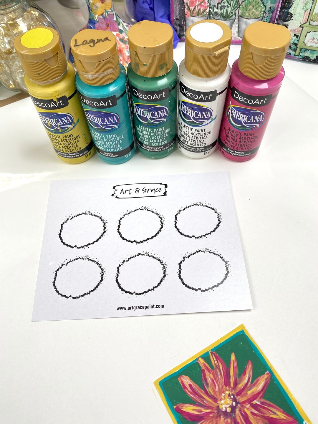 Disposable Paint Palette Reusable Paper Paint Palette Etsy