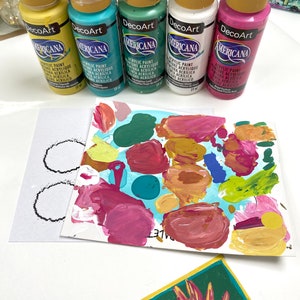 Disposable Paint Palette Reusable Paper Paint Palette image 2