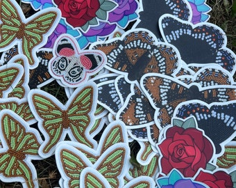 Vinyl Stickers of Indigenous Art
