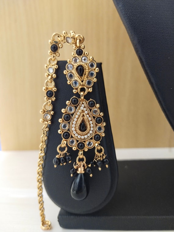 Ensemble De Mariée Bollywood Indien Bijoux Plaqué Or Collier CZ Femme A47