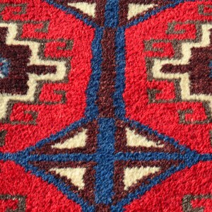 Red runner, Oriental rug, Rug runner, Organic wool rug, Tribal Runner rug, Hallway rug, Corridor rug Blue Red rug,Home Decor.3.18x10.00ft image 4