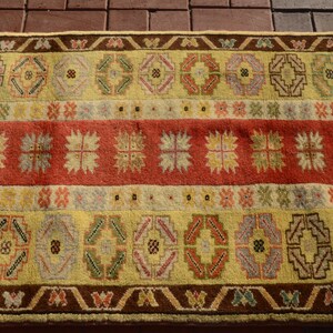 Gelber Teppich Türkischer Teppich Handgeknüpfter Teppich | Etsy