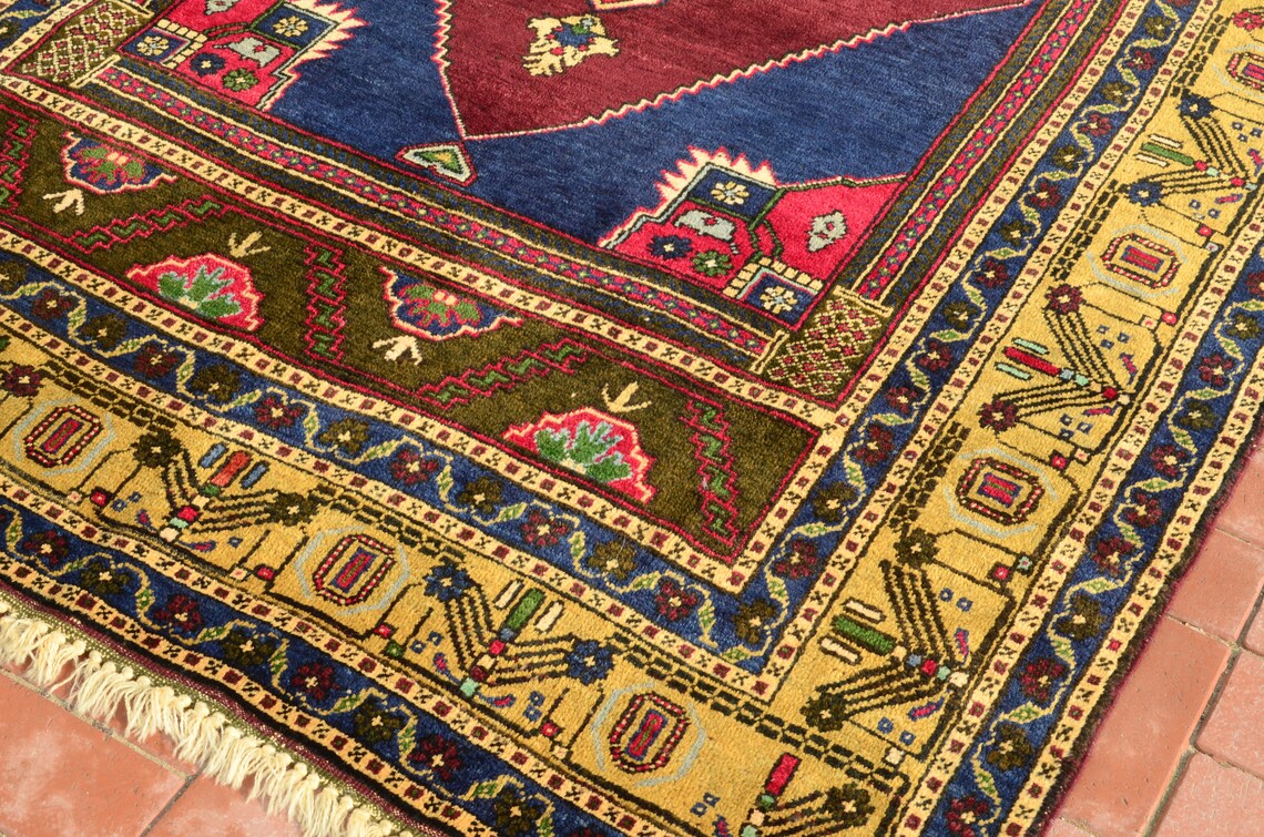 Oversıze Teppich Türkischer Teppich Vintage Teppich Oushak | Etsy