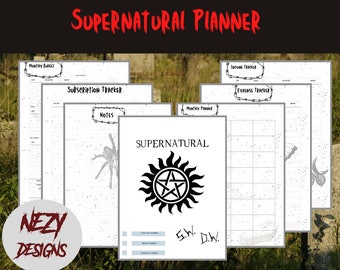Supernatural Planner - Etsy