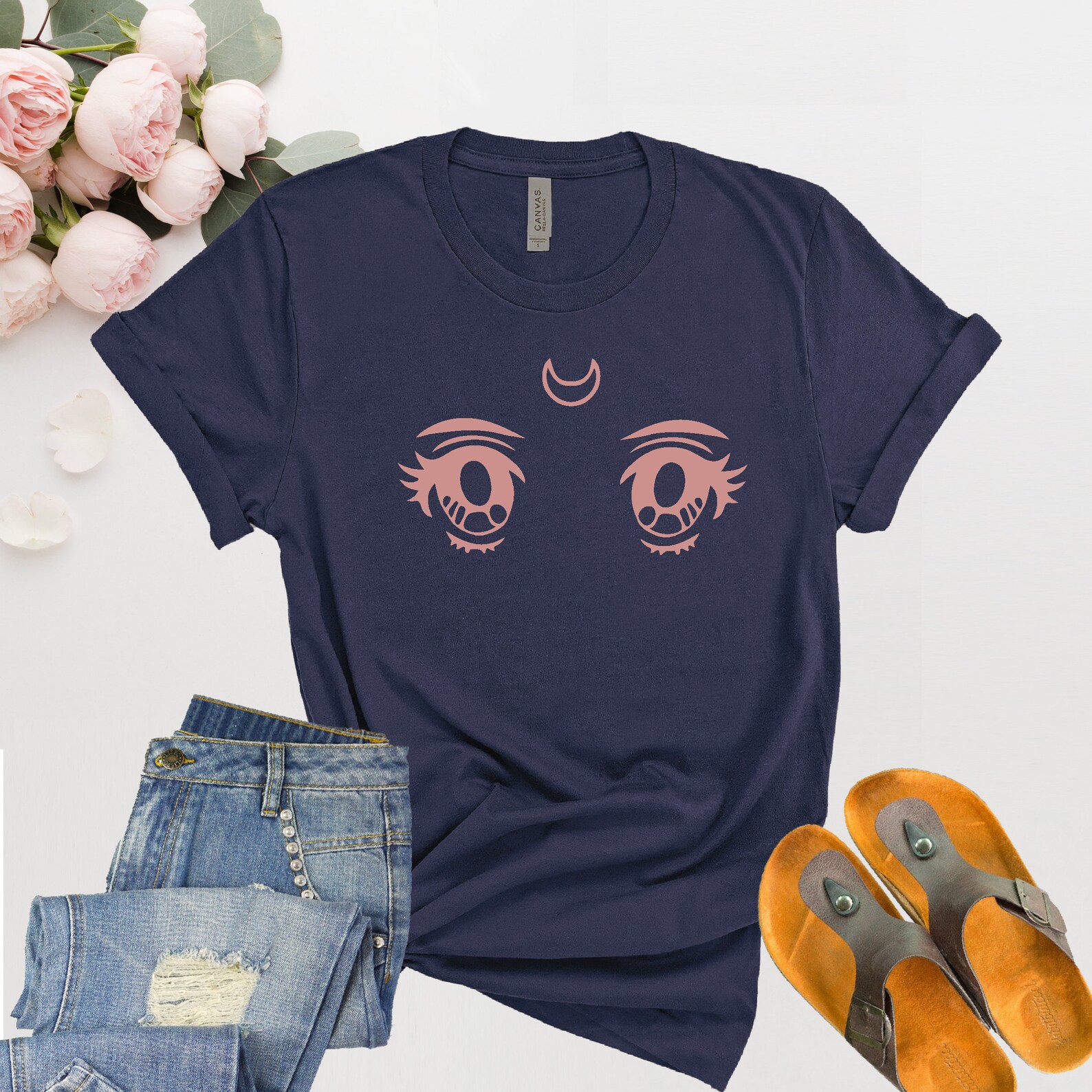 Anime Eyes Shirt Sailor Moon Shirt Chibiusa Shirt Anime Etsy