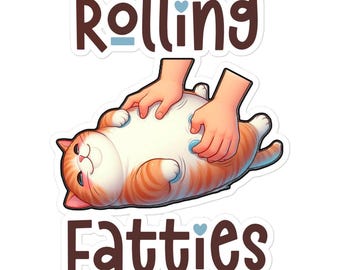 Rolling Fatties - Bubble-free stickers