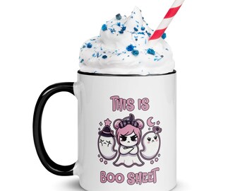 This is Boo Sheet - Mug with Color Inside