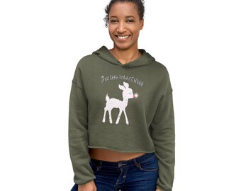 This little light of mine - Cropped Hoodie