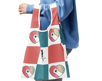 Tailspin Cat Sanctuary - Patterned Shopping bag