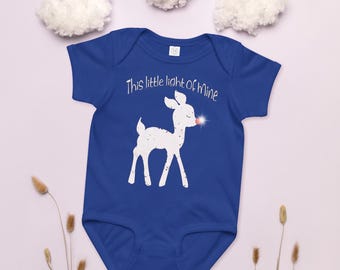 This little light of mine - Baby jersey bodysuit